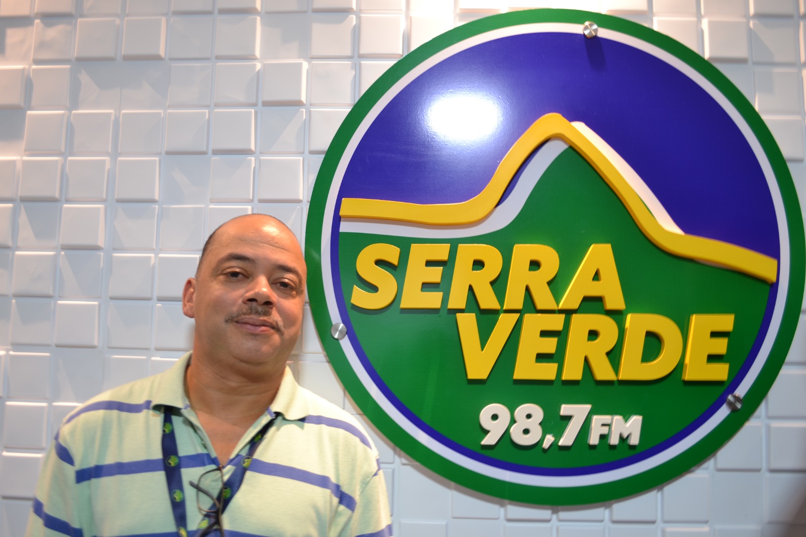 Reinaldo Santos, diretor geral e responsável técnico da Serra Verde FM.