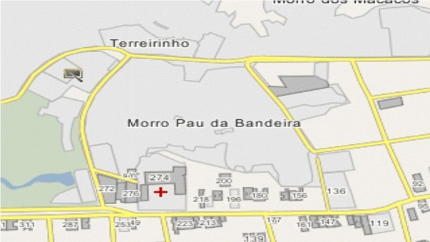 Vista do Morro Pau da Bandeira.